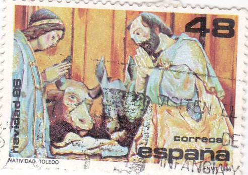 NAVIDAD- 1986- Retablo Mayor de la Catedral de Toledo   (H)