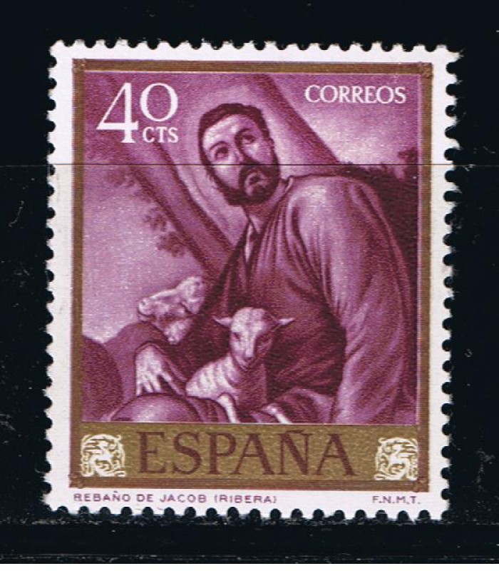 Edifil  1499  Jose de Ribera, · El Españoleto ·. Día del Sello.  