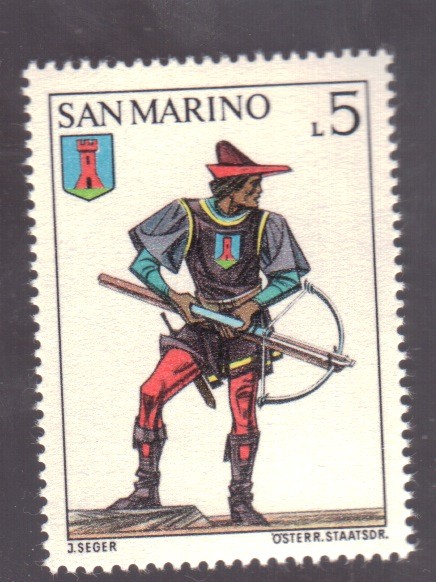 Ballestero del castillo de Serravalle