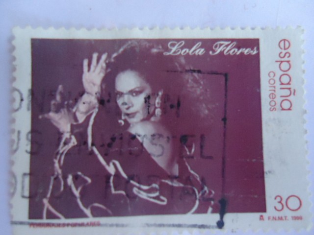 Lola Flores.-Personajes Populares- Ed:3443
