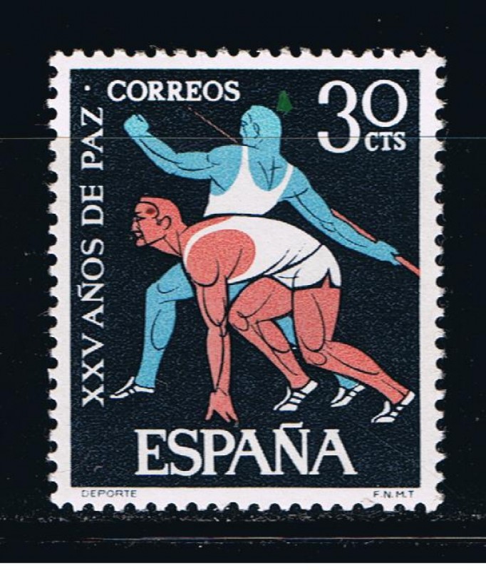 Edifil  1577  XXV años de Paz Española. 