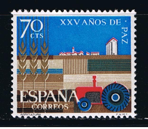 Edifil  1580  XXV años de Paz Española. 