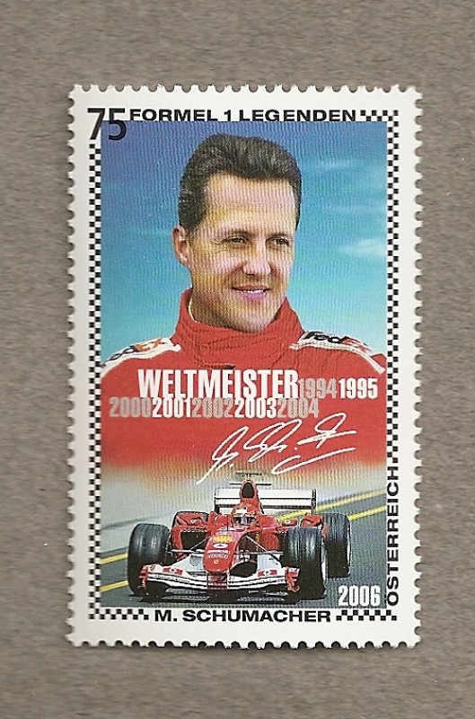 M. Schumacher Campeón Fórmula 1  2006