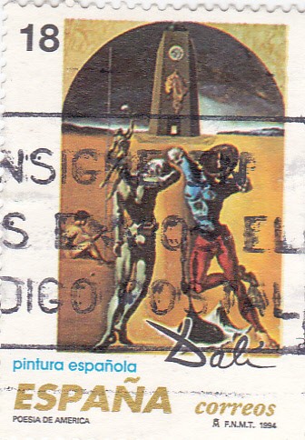 SALVADOR DALÍ- Poesía de América    (H)