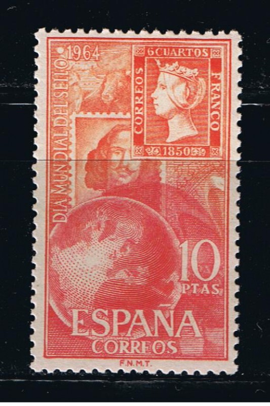 Edifil  1597  Día Mundial del Sello.  