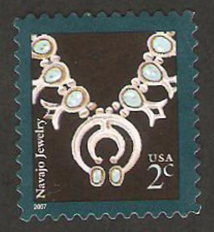 Alhaja de la tribu Navajo