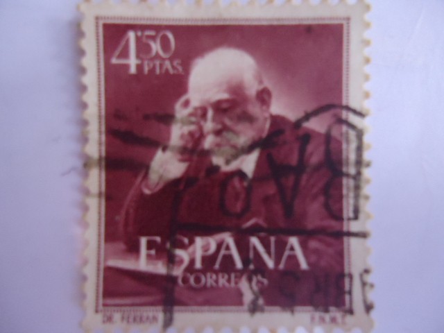 Doctor:  Jaime Ferrán y Clúa. Ed:1120