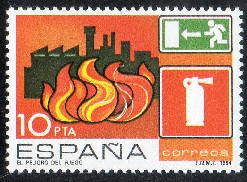 2733- Prevención de accidentes laborales. El peligro del fuego.