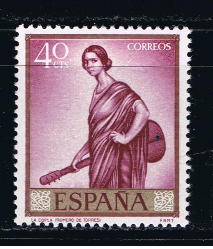 Edifil  1658  Romero de Torres. Día del Sello.   