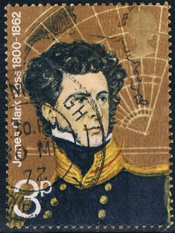 EXPLORADORES POLARES BRITÁNICOS. SIR JAMES CLARK ROSS. Y&T Nº 653