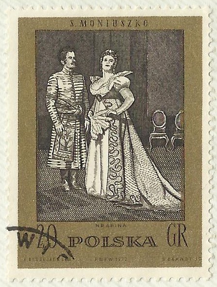 ESCENA DE LA OPERA DE STANISLAW MONIUSZKI
