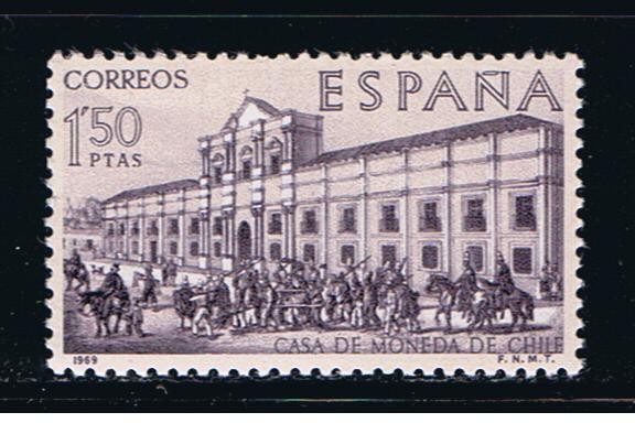 Edifil  1940  Forjadores de América. Chile.  