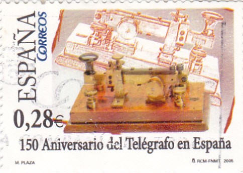 150 Aniversario del Telégrafo en España     (J)