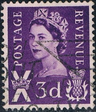 EMISIONES REGIONALES 1958-67. ESCOCIA. Y&T Nº 318