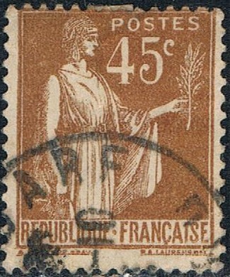 TIPO PAZ 1932-33. Y&T Nº 282