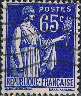 TIPO PAZ 1937-39 Y&T Nº 365