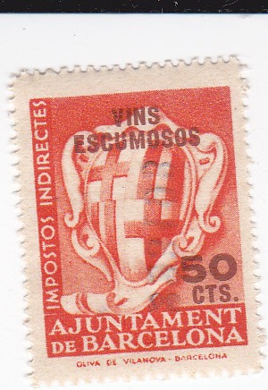 Vins Escumosos-Ajuntament de Barcelona-SIN VALOR POSTAL-    (k)