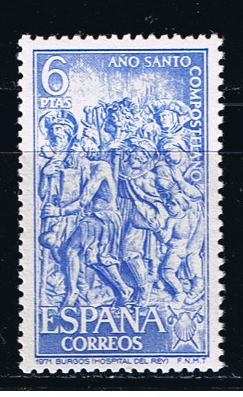 Edifil  2048  Año Santo Compostelano.  