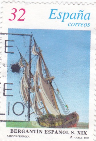 Bergantín Español s.XIX             (k)