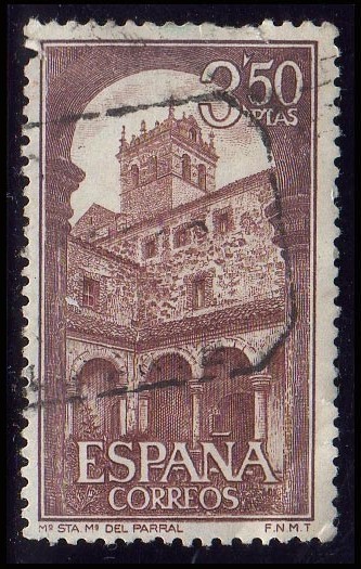 1968 Monasterio de Sta. Mª del Parral - Edifil:1895