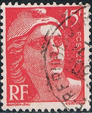 MARIANNE DE GANDON 1948. Y&T Nº 813