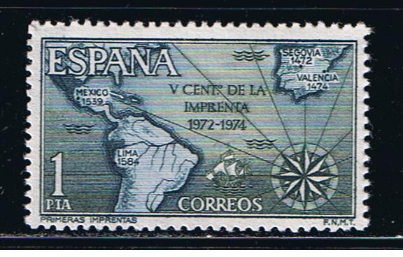 Edifil  2164  V Cente. de la Imprenta.   