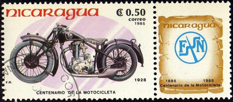 Centenario de la Motocicleta.1885 - 1985