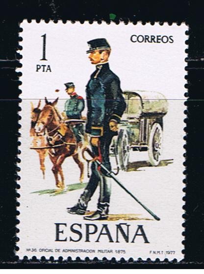 Edifil  2423  Uniformes militares.  