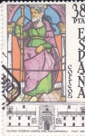 Vidriera- Santiago peregrino       (Ñ)