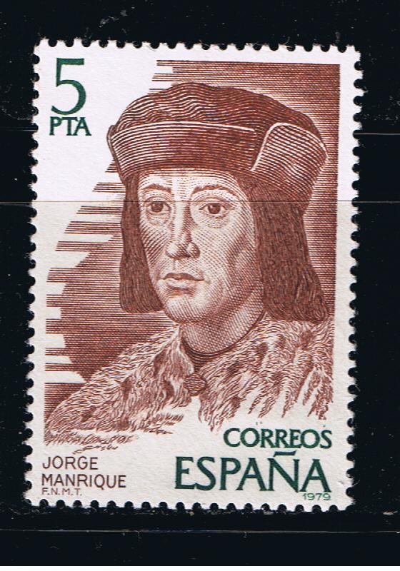 Edifil  2512  Personajes españoles.  