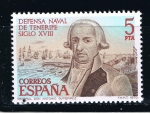 Edifil  2536  Defensa Naval de Tenerife. Siglo XVIII.  
