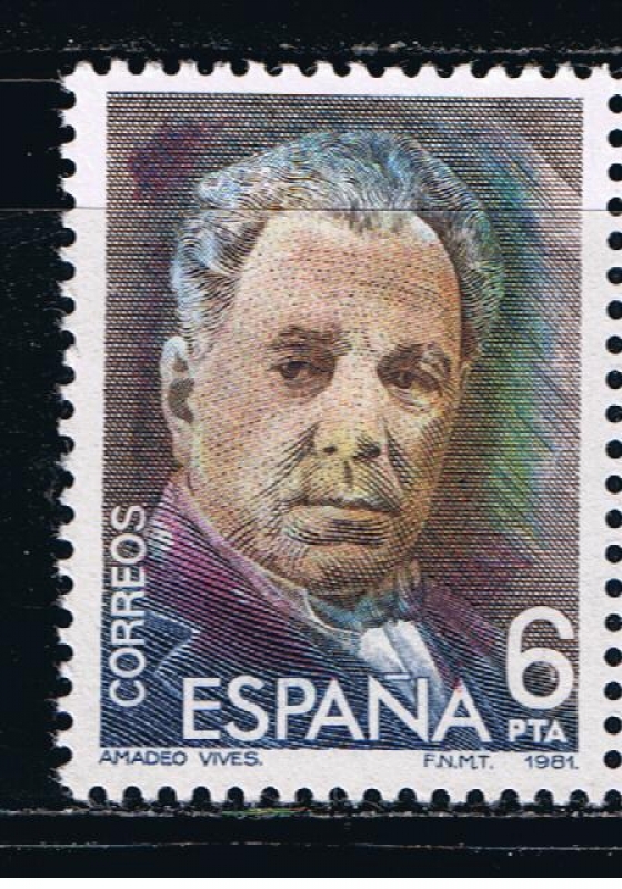 Edifil  2653  Maestros de la Zarzuela.   