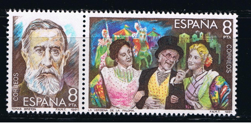 Edifil  2655-56  Maestros de la Zarzuela.   