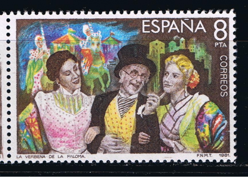 Edifil  2656  Maestros de la Zarzuela.   