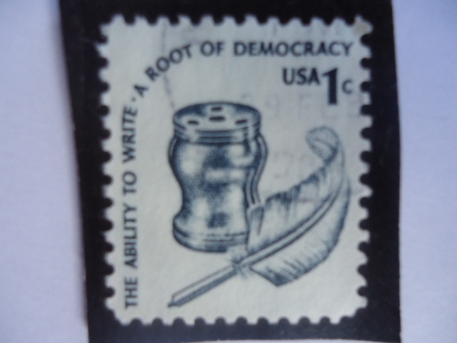 The Ability to Write-A Root of Democracy.