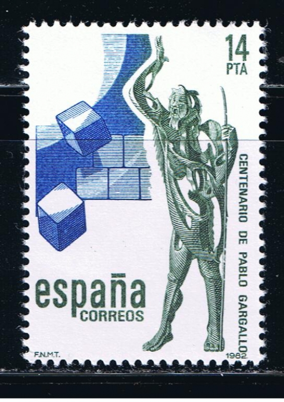Edifil  2683 Centenario del nacimiento del Escultor Pablo Gargallo.  