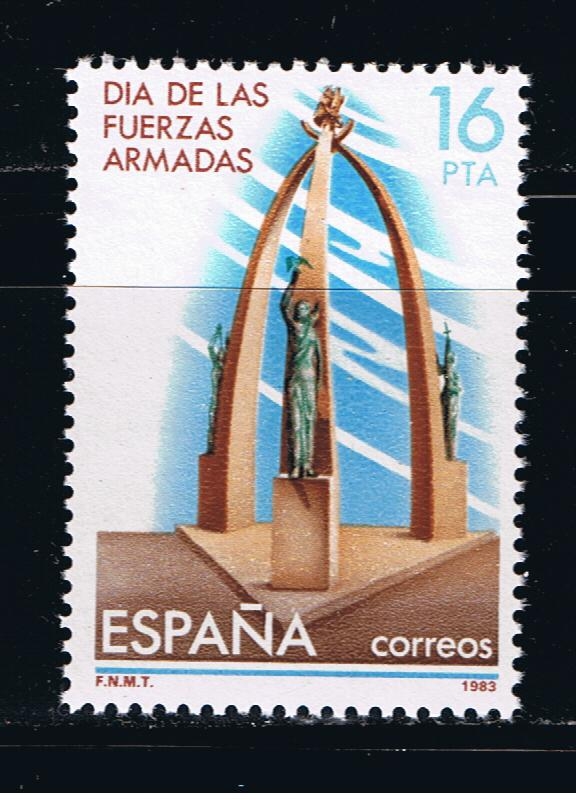 Edifil  2710  Día de las Fuerzas Armadas.  