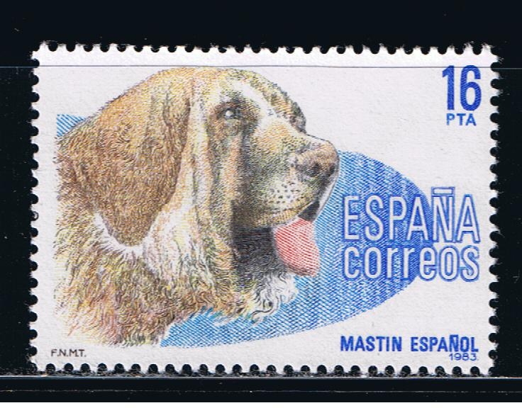 Edifil  2712  Perros de raza españoles.  
