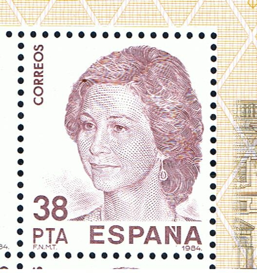 Edifil  2750  Exposición Mundial de Filatelia España´84.  