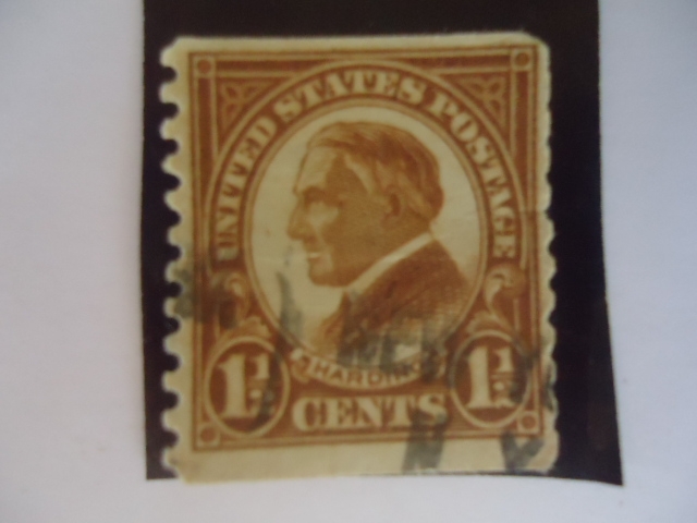 WARREN GAMALIEL HARDING  (1865-1923) 