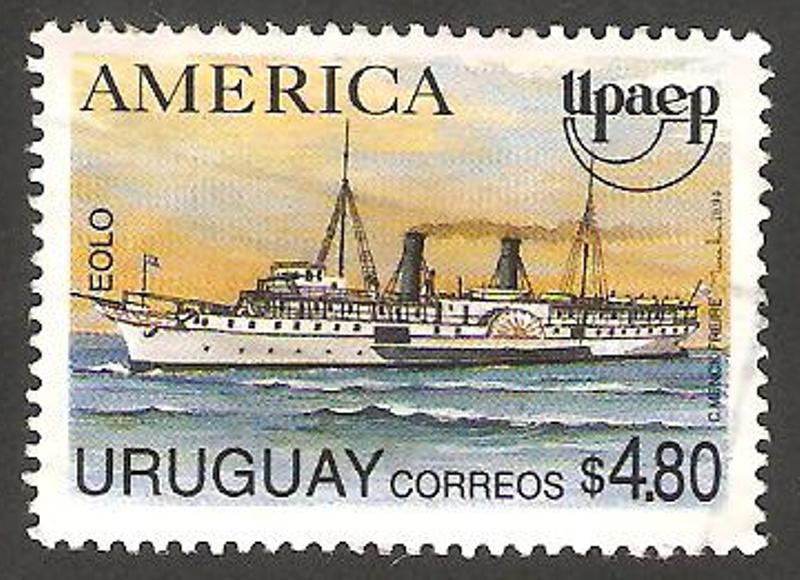 1488 - Upaep, Barco de vapor