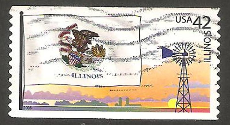 Bandera del Estado de Illinois