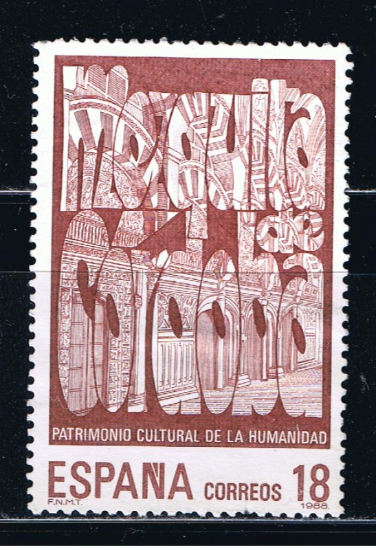 Edifil  2978  Ciudades y Monumentos españoles Patrimonio de la Humanidad.  