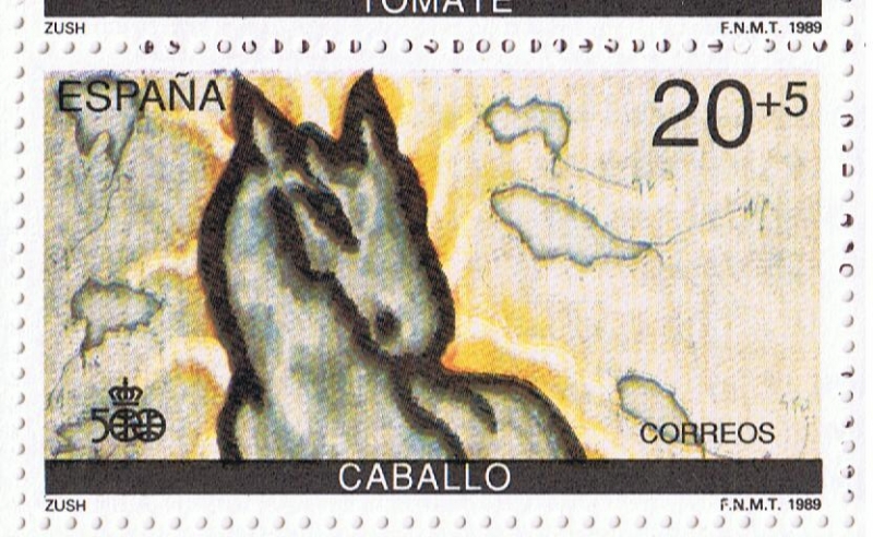 Edifil  3032  V Cente. del Descubrimiento de América. Encuentro de los Mundos.  