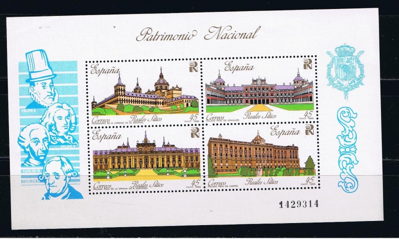 Edifil  3046  Patrimonio Artístico Nacional.  