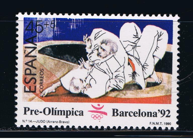 Edifil  3056  Barcelona´92  IV serie Pre-Olímpica.  