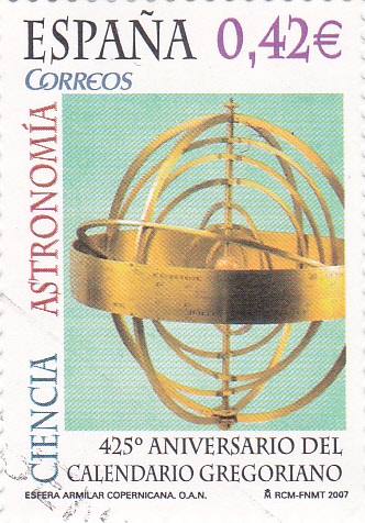 425º Aniversario del Calendario Gregoriano      (P)