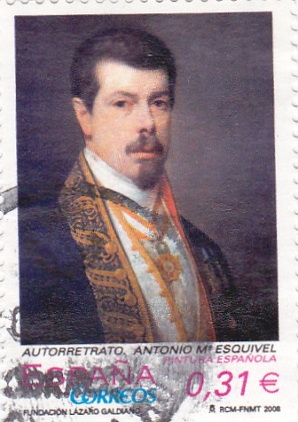 Autorretrato Antonio Mª Esquivel    (P)