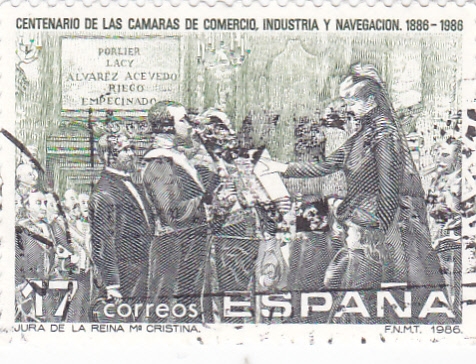 Jura de la Reina María Cristina    (Q)