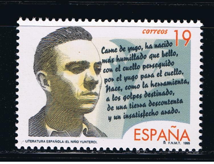 Edifil  3356  Literatura española.  Personajes.  